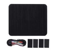 Xiuganpo Amplificador de Coche Clase AB 320W, Mejora la Calidad del Sonido con Cuerpo de Aleación de Aluminio para Estéreo de Coche (4 Canales)