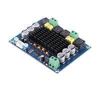 Xiuganpo Amplificador de Potencia de Audio Digital Estéreo de Doble Canal de Alta Potencia DC12-26V para Entusiastas del Cine en Casa y la Música con de Sonido y Características de Protección Robustas