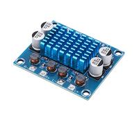 Xiuganpo Amplificador de Potencia Digital Módulo de de Doble Canal de Alto Rendimiento para Varios Dispositivos de 12V 24V 30W Tamaño Compacto para Entretenimiento en el Hogar