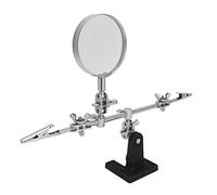 Xiuganpo Angle-Adjustable Soldering Stand with 5X Magnifying Glass for