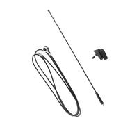 Xiuganpo Antena de Radio de Coche de Apta para 205 206 306 307 309 406 806, Antena de Mástil de Goma FM Am Duradera con Larga Vida útil