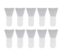 Xiuganpo Aplicador de Mascarilla Facial de Silicona, Espátula Suave para | ergonómico antideslizante, paquete de 10 para cara, loción corporal, herramientas portátiles para el cuidado de la piel