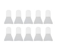Xiuganpo Aplicador de Mascarilla Facial de Silicona, Espátula Suave para | ergonómico antideslizante, paquete de 10 para cara, loción corporal, herramientas portátiles para el cuidado de la piel