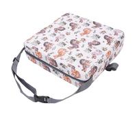 Xiuganpo Asiento Elevador para Niños Pequeños, Cojín Portátil Antideslizante para Mesa de Comedor, Cómodo Cojín Elevador para Silla para Niños para la Hora de Comer en Familia (WHITE)