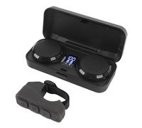 Xiuganpo Auriculares Inalámbricos Bluetooth para Motocicleta, Altavoz para Casco Bluetooth 5.3 con Control Remoto, Duración de la Batería de 50 Horas, Cancelación Activa de Ruido, para