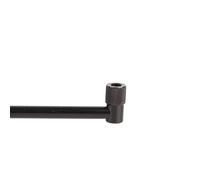 Xiuganpo Barra de Zumbido de Aleación de Aluminio de 40 Cm y 3 Cabezales para Pesca en Costa, Soporte de Barra Transversal Resistente para Caña de Pescar con Fácil Instalación, Accesorios de Pesca