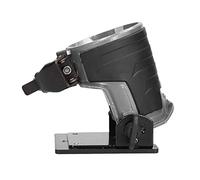 Xiuganpo Base de Enrutador Recortadora Base de Aleación de Aluminio Inclinable Ajustable para Máquinas de Corte de Madera Compatible con Enrutadores de Carpintería