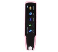 Xiuganpo Bolígrafo Traductor de Idiomas, Lector de Escaneo Inteligente Recargable para Viajes, Negocios, 112 Idiomas, Plástico Portátil, 1 Unidad (Pink)