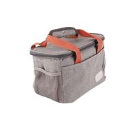 Xiuganpo Bolsa de Almuerzo Aislada, Lonchera Reutilizable a Prueba de Fugas de Espuma de 6 Mm de Espesor, Bolsa Térmica de 15 Litros con Correa Ajustable para el Hombro, Bolsillos Laterales para el