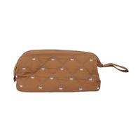 Xiuganpo Bolsa de Viaje para Herramientas para el Cabello, Estuche Acolchado para Herramientas para el Cabello con Apertura Amplia y Resistente, Diseño de Gran Capacidad, Estuche de (Caramelo)
