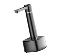 Xiuganpo Bomba de Distribuidor de Agua, Dispensador Eléctrico Eléctrico Ligero Compacto Fácil de Advertencia Fácil para el Hogar (BLACK)