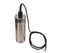 Xiuganpo Bomba Sumergible de Pozo Profundo de Alta Eficiencia para Construcción y Minería Acero Inoxidable Duradero 120W con Energía Solar 1/2 pulg. (DC24V)