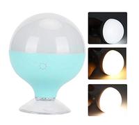 Xiuganpo Bombilla LED de Maquillaje Ajustable para Espejo Luz Blanca/cálida/Atenuación Continua Bombilla de Maquillaje Recargable Tipo Succión para Entusiastas de la Belleza (verde lima)