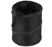 Xiuganpo Bote de Basura para Coche Portátil y Plegable para Limpieza sobre la Marcha Tafetán de Poliéster Negro 190T 16 X 20 Cm para Viajeros y Conductores