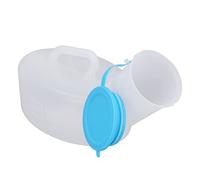 Xiuganpo Botella de Urinario a Prueba de Fugas para Hombres con Tapa Hermética, Botella de Urinario de Plástico Fácil de Limpiar para Pacientes Postrados en Cama, Conductores de Larga Distancia