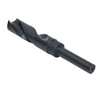 Xiuganpo Brocas Duraderas de Vástago Reducido HSS Twist para Perforación Rápida en Materiales de Acero Endurecido 21,5 Mm 1/2 pulg.