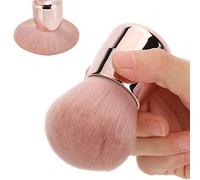 Xiuganpo Brocha para Colorete, Brocha para Polvo de Pelo de Fibra Suave, Herramienta de Maquillaje con Base sin Costuras para Talentos de Maquillaje, Rosa, de 1,6 Pulgadas, Diámetro de 1,6