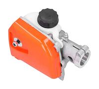 Xiuganpo Cabezal de Engranaje de Caja de Cambios para Motosierra, Conjunto Multifunción Duradero para Ventiladores de Motosierra, Acero Al Manganeso, Plástico de 5,5x3,9 Pulgadas (26mm9 dientes)