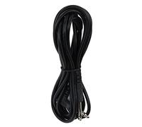 Xiuganpo Cable de Amplificador de Guitarra Cable de Conexión Confiable para Mejores Sonidos, para bajo de Guitarra Eléctrica 3 Metros Negro (Cabeza recta y cabeza angulada)