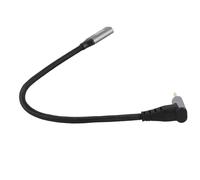 Xiuganpo Cable de Carga Rápida USB C 3.2 PD100W 10 Gbps 4K 60 Hz para Consolas de Juegos Steam Deck, Cable de Extensión USB C Trenzado de Nailon de Aleación de Aluminio Plug and Play (25CM)