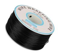 Xiuganpo Cable de Envoltura de Alambre de Cobre Estañado 30AWG para Prueba Electrónica, 1 Rollo de Hilo de Alambre de 0,25 Mm de Diámetro de Núcleo para Soldadura de PCB de Placa Base de Computadora