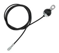 Xiuganpo Cable de Gimnasio Cuerda de Alambre de 5 Mm, Acero Inoxidable Recubierto de PU Capacidad de 220 LB Servicio Pesado para de Poleas de Gimnasio en Casa Accesorio de Cable de Entrenamiento de