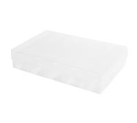 Xiuganpo Caja de Almacenamiento de Monedas Transparente de 100 Piezas, Contenedores Duraderos de Cápsulas de Monedas para Proteger y Organizar para Coleccionistas, Plástico de Alta Calidad, 18,5 X