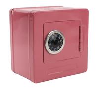 Xiuganpo Caja de Contraseñas de Acero con Amplio Espacio de Almacenamiento para Cheques, Documentos y Objetos de valor: Pequeñas Empresas, Tiendas (PINK)