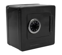 Xiuganpo Caja de Contraseñas de Acero con Amplio Espacio de Almacenamiento para Cheques, Documentos y Objetos de valor: Pequeñas Empresas, Tiendas (BLACK)