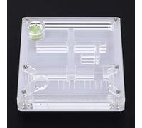 Xiuganpo Caja de Cría de Hormigas Acrílica, Nido Ligero para Observación de Hormigas, Regalo de Educación Científica para Niños, 4,3x3,9x0,7 Pulgadas, Adecuado para Mentes Curiosas
