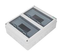 Xiuganpo Caja de Distribución de Cubierta Transparente, Caja de Disyuntor a Prueba de Polvo para Uso Comercial Doméstico, ABS IP65