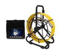 Xiuganpo Cámara de Inspección de Alcantarillado de Tuberías 1080P HD de 18 Mm con Pantalla LCD de 5", Cable Resistente a la Tracción para Monitoreo de Tuberías, Endoscopio Industrial para Diversos