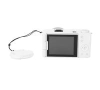 Xiuganpo Cámara Digital 5K 72MP, Zoom óptico 12X con Flash LED de Pantalla Abatible para Fotografía de Retratos de Paisajes (White)