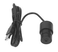 Xiuganpo Cámara Microscópica USB Digital para Aulas de Educación Científica, Ocular Electrónico Sensible y Preciso para Imágenes Claras, Material de Acero Inoxidable