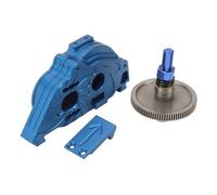 Xiuganpo Carcasa RC de Alta Resistencia con Fácil Instalación para Coche SENTON Typhon 1/10 RC, Cubierta de Caja de Transmisión de Rueda de Engranaje de Acero para Entusiastas (#2)