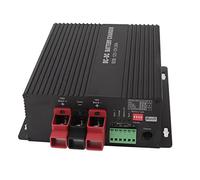 Xiuganpo Cargador de Coche de CC a CC, Cargador de Controlador Solar, Protección contra Sobretensión de 12V 30A para Batería AGM (B2B1230)