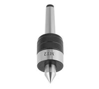 Xiuganpo Centro Vivo de Precisión MT2 para torno: Acero T10 Resistente con Rodamientos de Primera Calidad, Ideal para Torneado de Velocidad Media