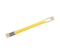 Xiuganpo Cepillo Antiestático, Cepillo de Doble Extremo, Duradero, 4 Piezas, Resistente, Dos Colores, para Limpieza IC del Circuito de la Placa Base para Reparación de Teléfonos Móviles (YELLOW)