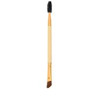 Xiuganpo Cepillo para Cejas de Doble Punta, Cepillo para Cejas en ángulo con de Madera de Fibra Sintética, para Pestañas en Espiral con Forma Profesional de para Aplicación de Maquillaje de y