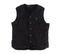 Xiuganpo Chaleco Calentador De Ropa Térmica Eléctrica Flexible para Invierno, Ajuste Fisiológico Profundo Y Tiempo De Servicio Más Largo, Pecho De 1,24 M, Tamaño Negro 3XL, Adecuado para Actividades