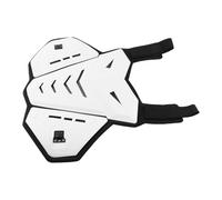 Xiuganpo Chaqueta Protectora Carcasa de Plástico PE de Primera Calidad Chaleco de Armadura Ligero Protector de Pecho Hombros Ajustables Hebillas Integradas [Deportes Al Aire ] (White)