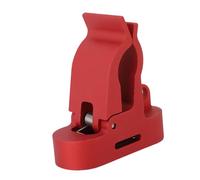 Xiuganpo Clamp Carry Clamp, Aleación de Aluminio Elegante CNC Mechined Magnetic Carts Popact Compacto para 30-60 Anillos (rojo)