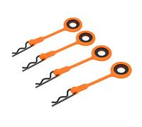 Xiuganpo Clips Ligeros para Cuerpo De Control Remoto, 4 Uds. De Silicona Duradera para Coche Modelo 1/10, Accesorio De Fácil Extracción para D90 GEN8 (#5)