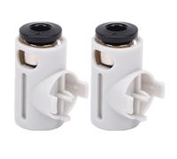 Xiuganpo Conector de Tubo de PTFE para Impresora 3D para A1mini, ABS Duradero con Anillo Guía de Cerámica para una Alimentación Eficiente del Filamento, 2 Piezas