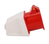 Xiuganpo Conector Resistente Al Agua de Enchufe Industrial Trifásico Duradero para Industria Química Metalurgia Ferrocarril Latón 32A 5 Pines 220-380V/240-415V