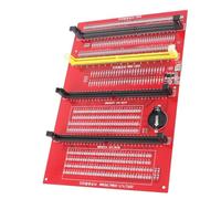 Xiuganpo Conjunto de Tarjeta Comprobadora de Módulo de RAM DDR3, DDR4, DDR5 para Computadora Portátil, DDR5UDMM, DDR5RDIMM, Kit de Análisis de Diagnóstico Fácil con Luz para Reparar