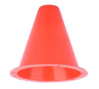Xiuganpo Cono de Entrenamiento de Fútbol, Marcador Duradero para Ejercicios de Fútbol, 10 Piezas para Entrenamiento de (Rojo)
