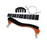 Xiuganpo Consistent 4/4 Violín Hombro Resto Cuerda Mudo Diapasón Juego de Pegatinas Accesorio para una Práctica Precisa Accesorios Perfectos para un Proceso de Aprendizaje Eficiente