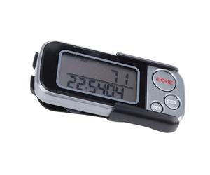 Xiuganpo Contador de Pasos para Caminar, Precisión del Sensor 3D, Pantalla LCD Grande, Podómetro con Memoria de 30 Días para Caminar, Rastreador de Pasos con Clip y Correa para Hombres, Mujeres,