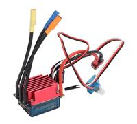 Xiuganpo Controlador de Velocidad Eléctrico sin Escobillas 35A RC Rendimiento Eficiente para Coches 1/16 1/18 RC Aleación de Aluminio Impermeable